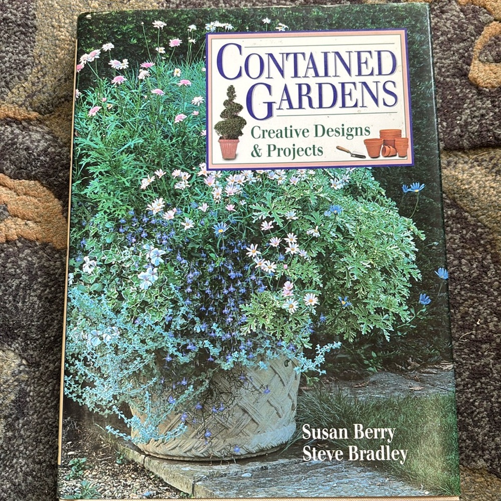 Beautiful book on Contained Gardens and creation design and projects